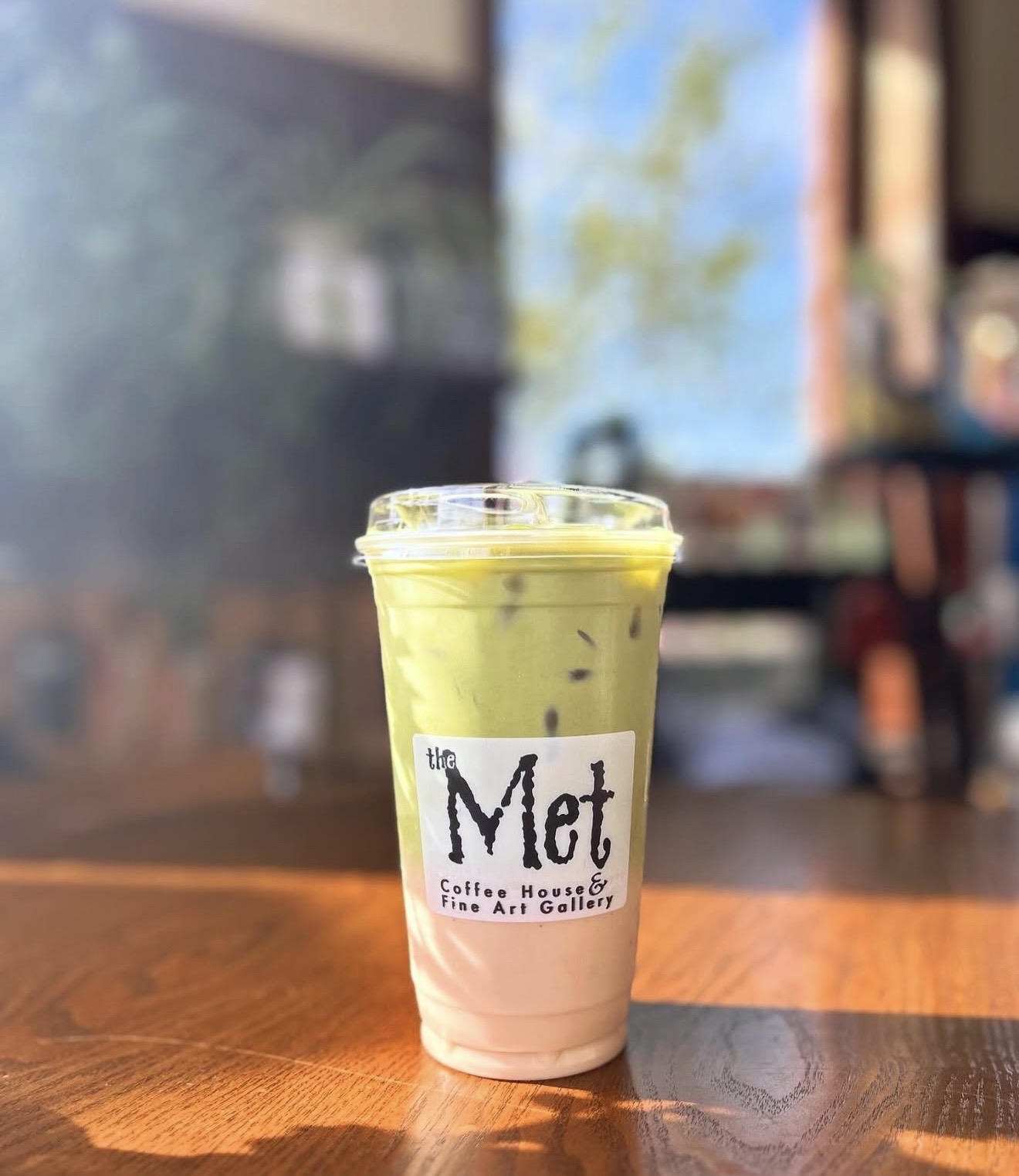 A specialty drink at The Met Downtown